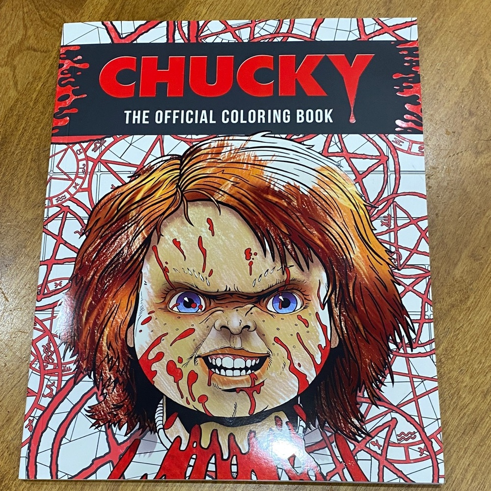 NWOT.  Universal, “Chucky:  The Official Coloring Book”.